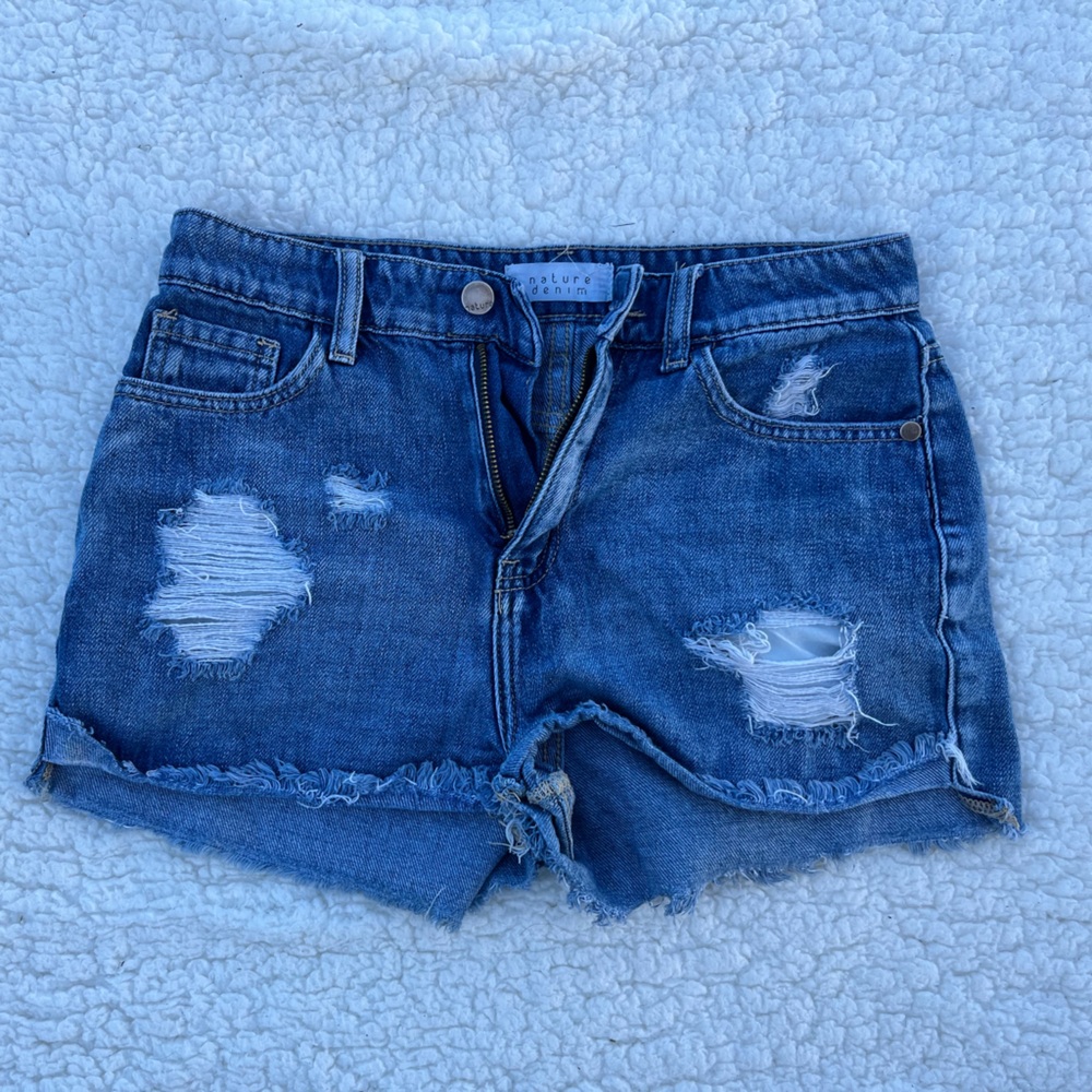 Jean shorts size small/medium